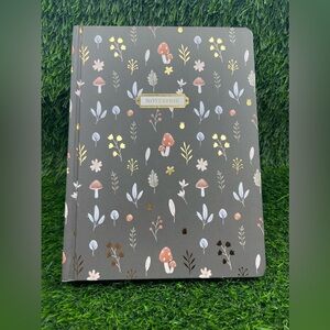 James Burke Mushroom Floral Notebook Journal, NWT